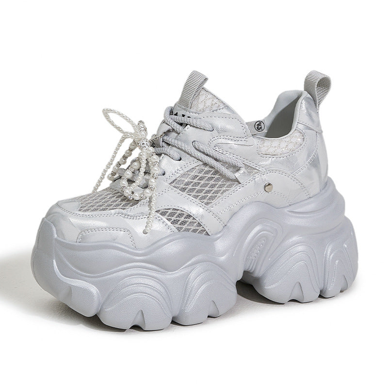 Women's Dad Summer Hollow Breathable Versatile Sports Sneakers