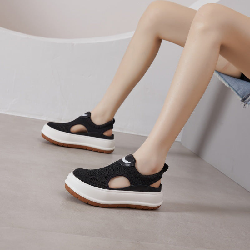 Women's Breathable Summer Korean Style Hollow Surface Sandals