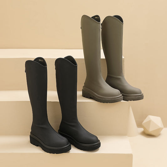 Women's Fat Thick Leg Big Tube Circumference Bottom Plus Boots