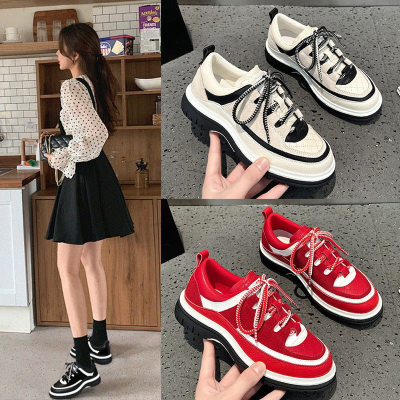 Women's Classic Style Platform Panda Fashion Casual Shoes
