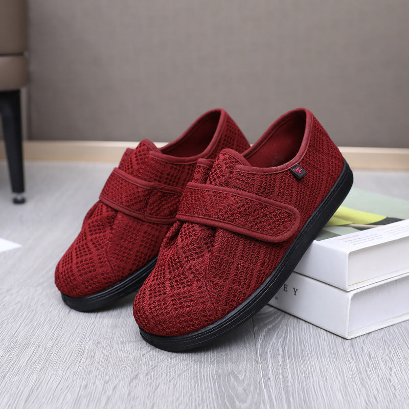 For Wearing Magic Stick Tongue One-piece Canvas Shoes