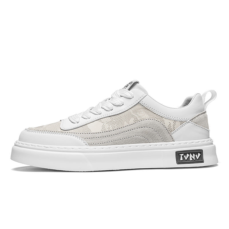 Men's Spring Trendy Fashionable Man White Comfortable Men's Shoes