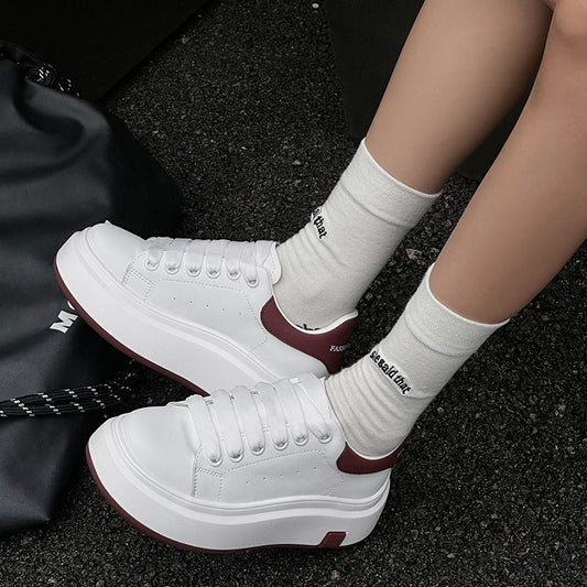 Women's Small Raise The Bottom Mcqueen White Casual Shoes