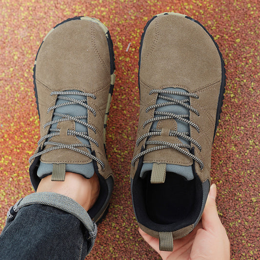 Women's & Men's Plus Size Running Suede Leisure Mountaineering Sneakers