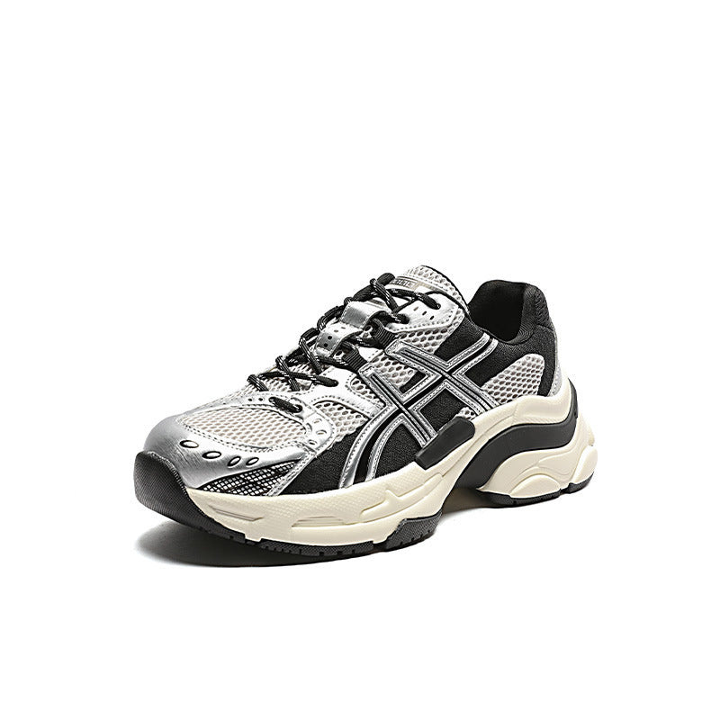 Women's Fleece-lined Winter Thick Bottom Lightweight Color Matching Increased Sneakers