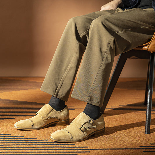 Men's Delivery Within Hours Retro Matte Fashion Leather Shoes
