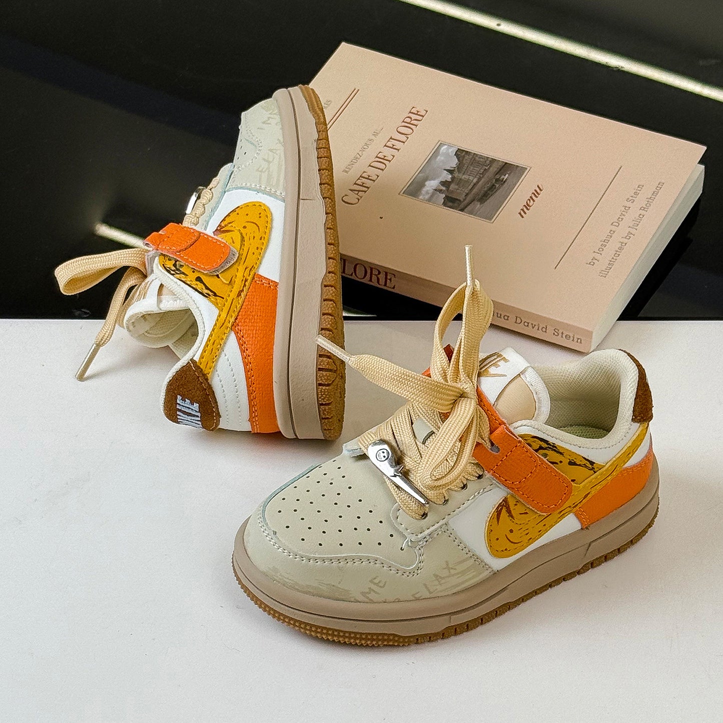 Children's Spring Fashion Trendy Contrast Color Boys Sneakers