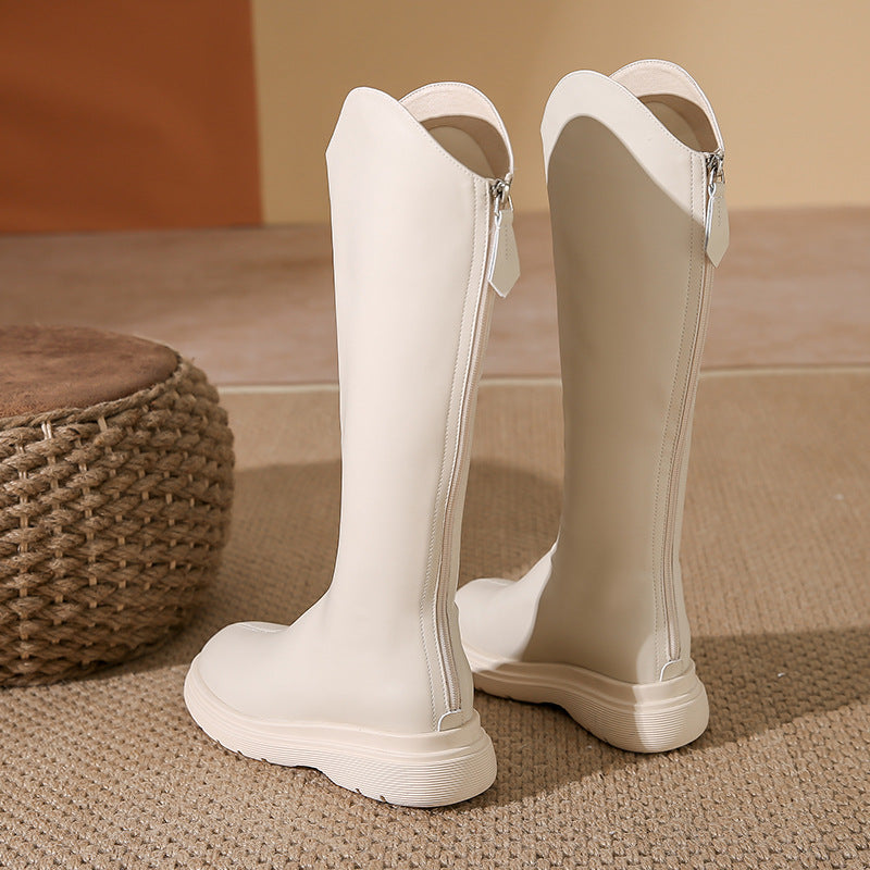 Women's Bottom Below The Knee Knight Slimming Boots