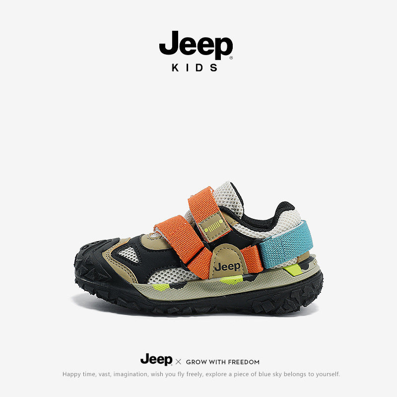 Children's Boys Summer Lightweight Breathable Running Soft Kid's Sneakers