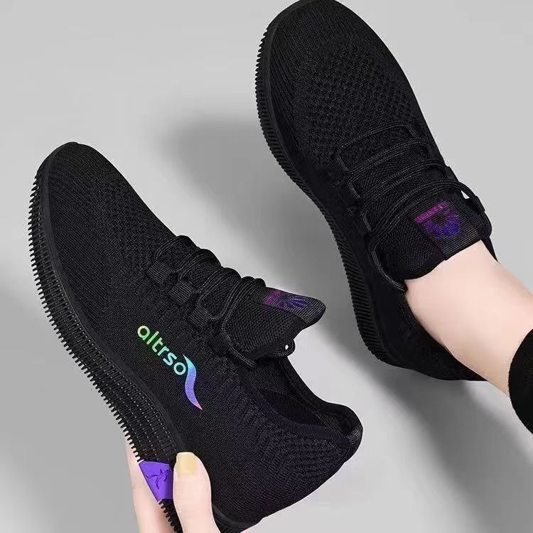 Women's Mesh Comfortable Soft Bottom Lightweight Running Women's Casual Shoes