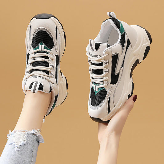 Women's Insole Fried Street Dad Trendy Super Popular Sneakers