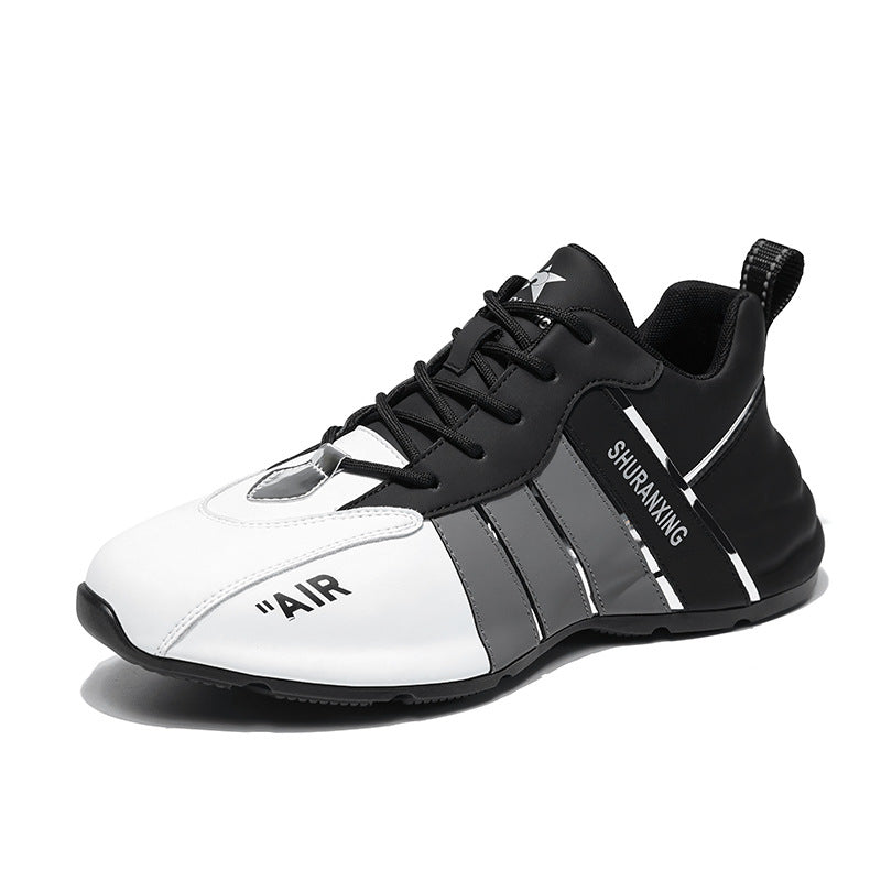 Men's Summer Dad Height Increasing Comfortable Cowhide Soft Men's Casual Shoes