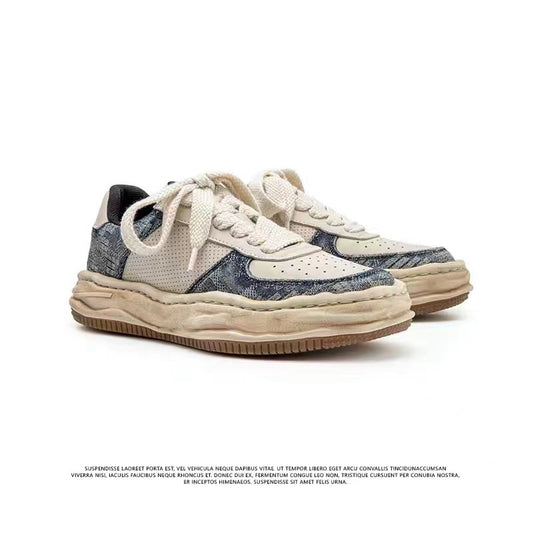 Men's Air Force Platform Fashion Dissoed Lightweight Sneakers