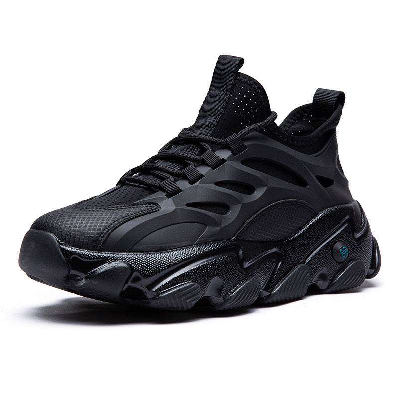 Men's Mesh Fashion Platform Height Increasing Insole Sneakers