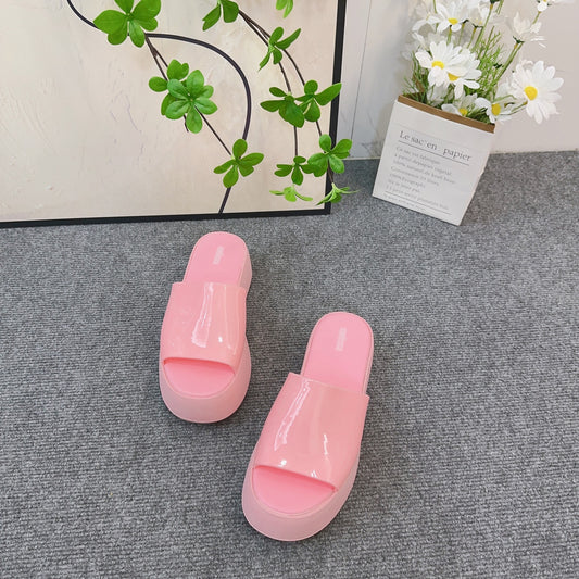 Melisa Bread Thick Bottom Fashion Beach Slippers