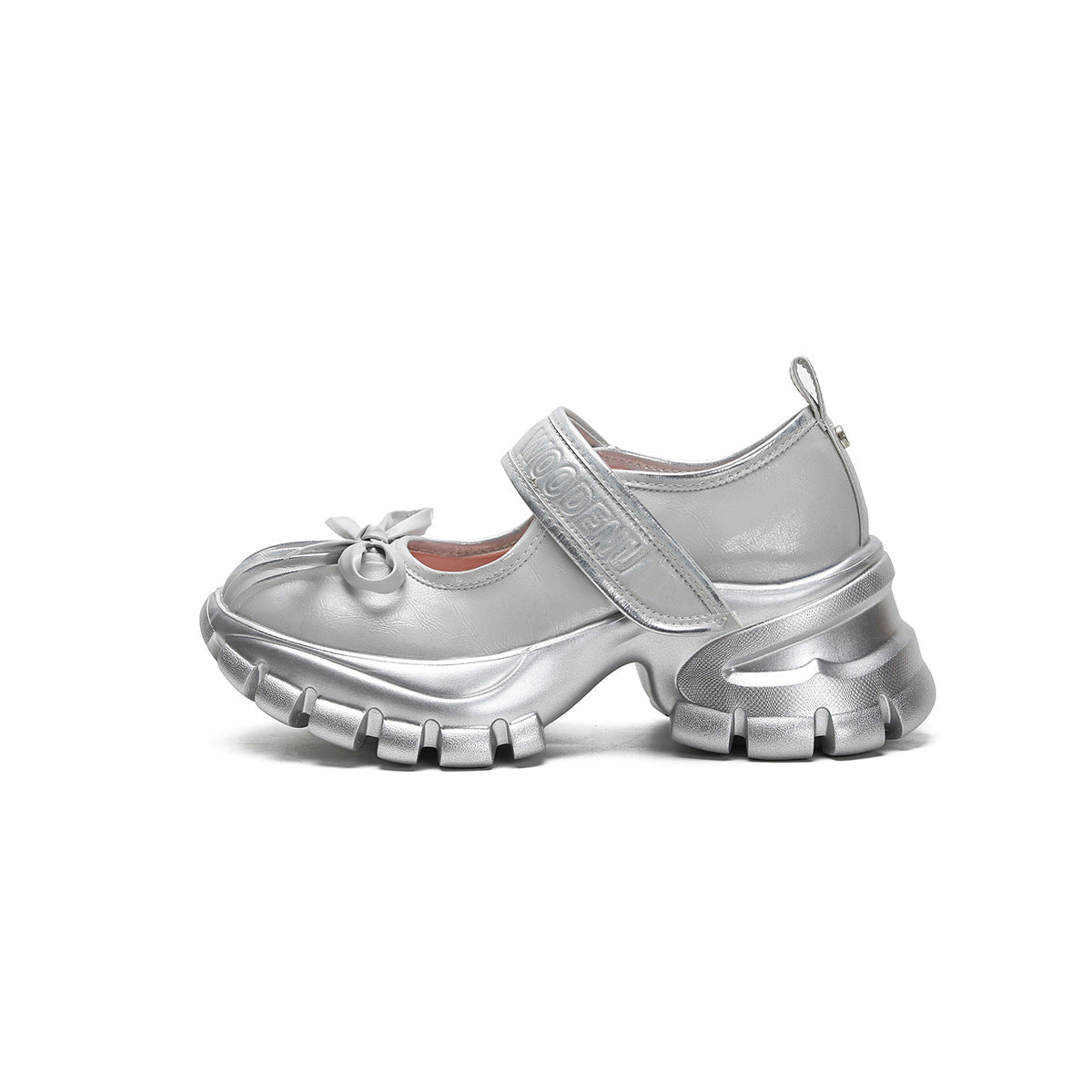 Women's Version Niche Design Sier Ballet Platform Women's Shoes