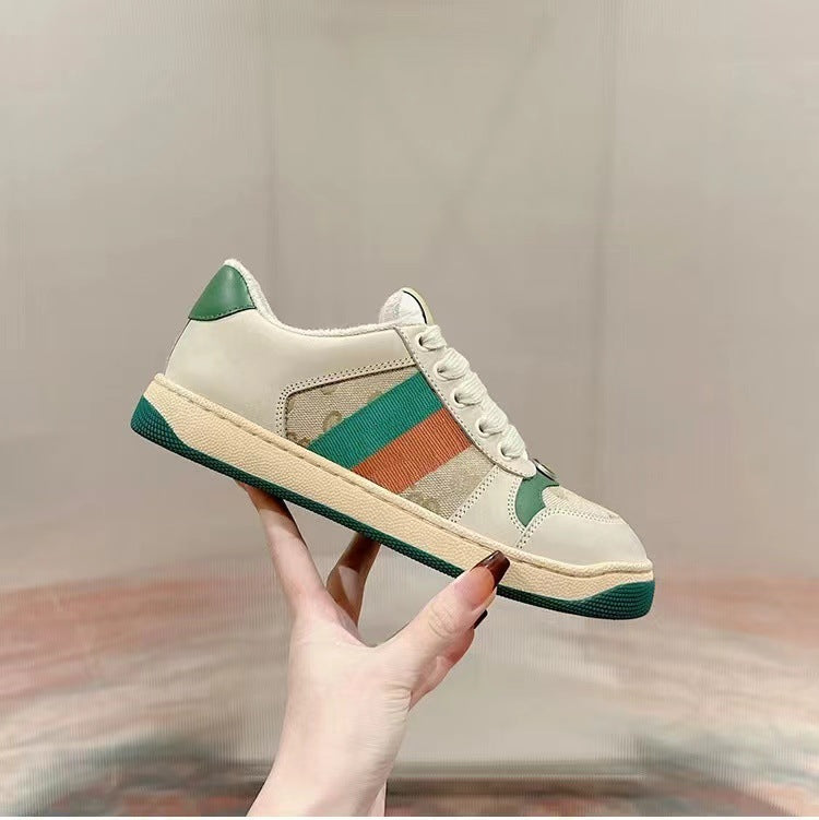 Women's & Men's Retro Distressed Dirty Presbyopic Golden Goose Casual Shoes