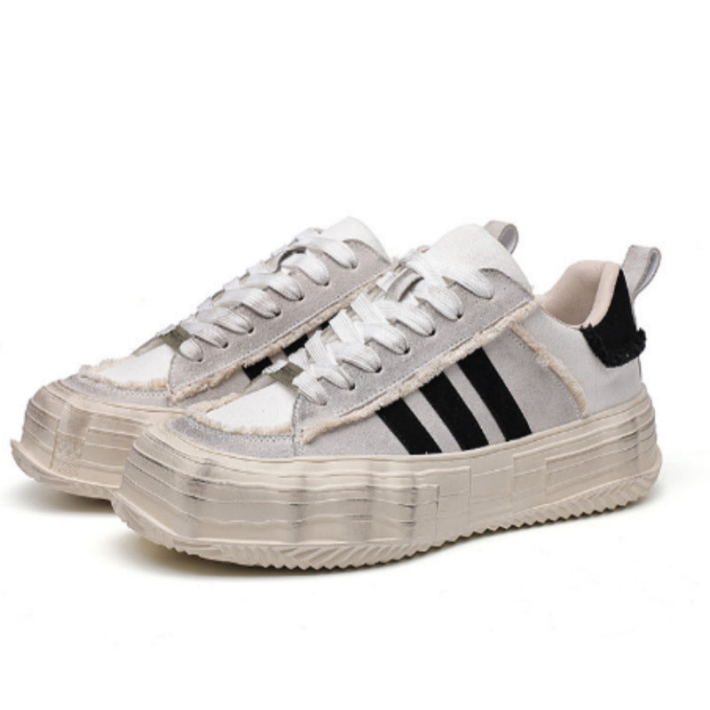 Women's Old Thick-soled Spring Versatile Couple Niche Sneakers