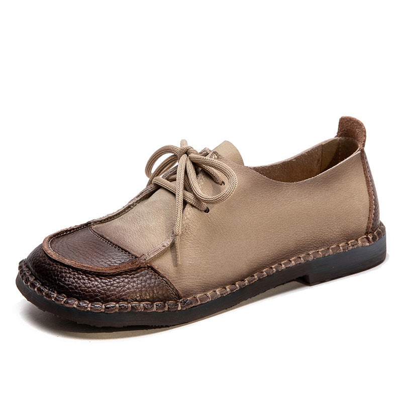 Women's Soft Bottom Brushed Retro Style Pumps Casual Shoes