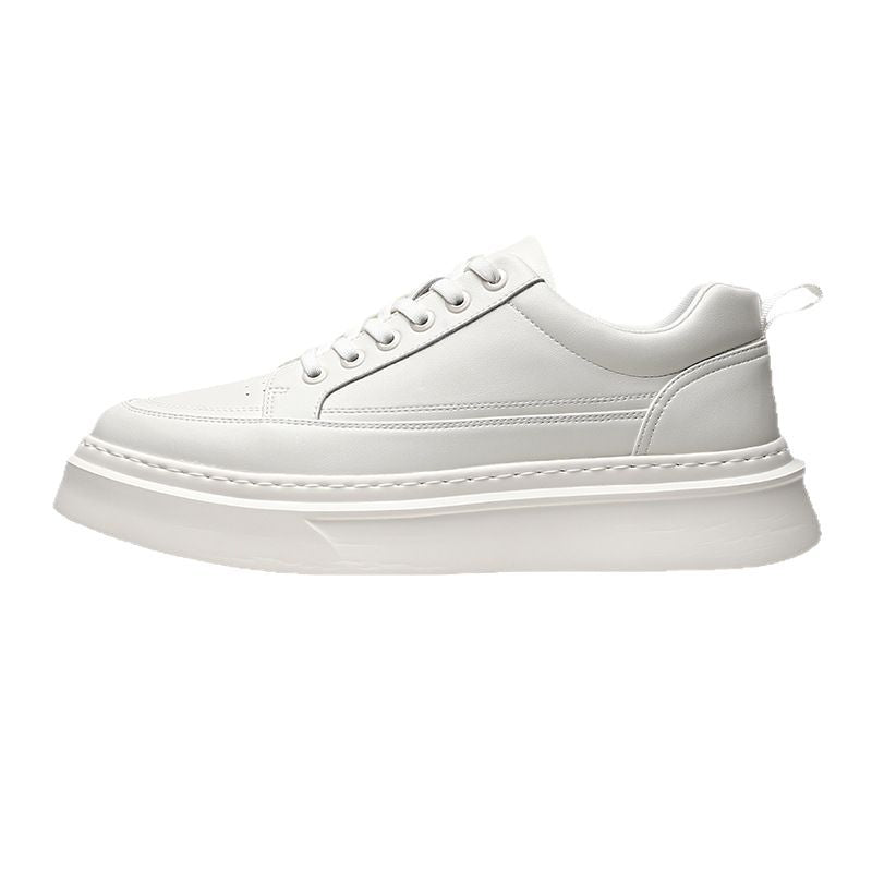 Men's Spring White Sports Breathable Platform Tide Men's Board Shoes