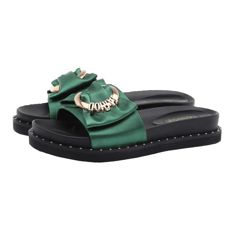 Women's Summer Outdoor Fashionable Versatile Flat Bottom Sandals