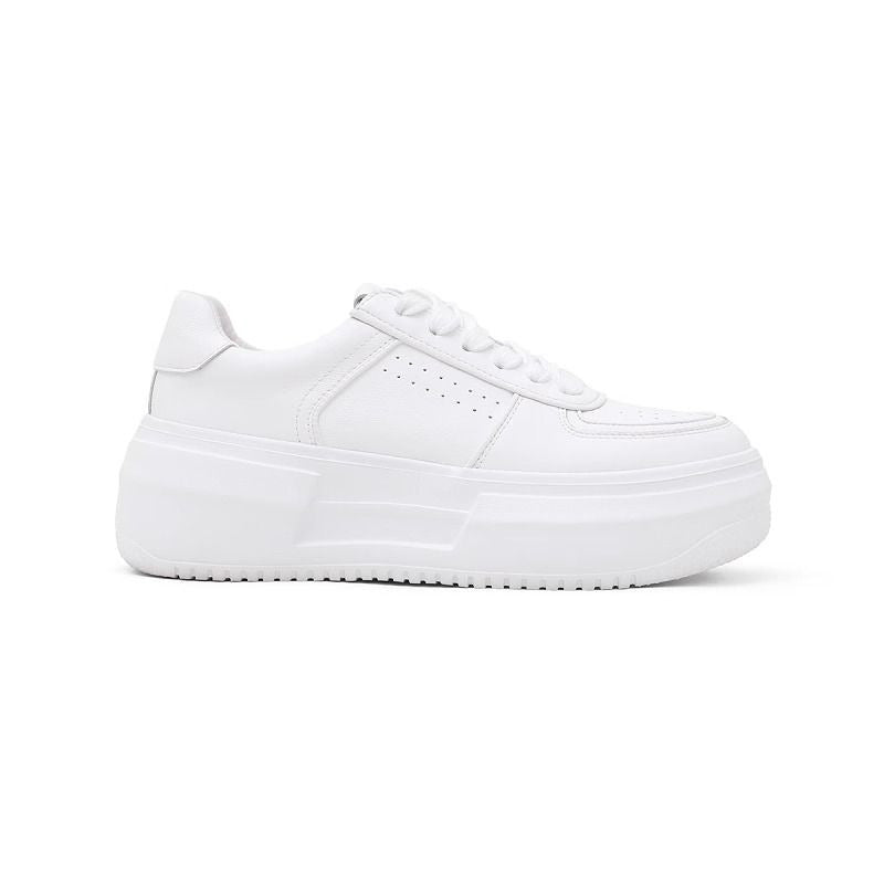 Women's Platform White Height Increasing Insole Sports Casual Shoes