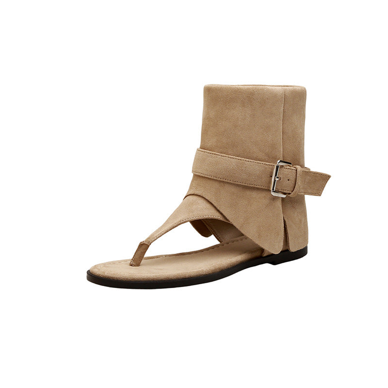 Grape Mom Summer Fashionable Hot Round Toe Sandals