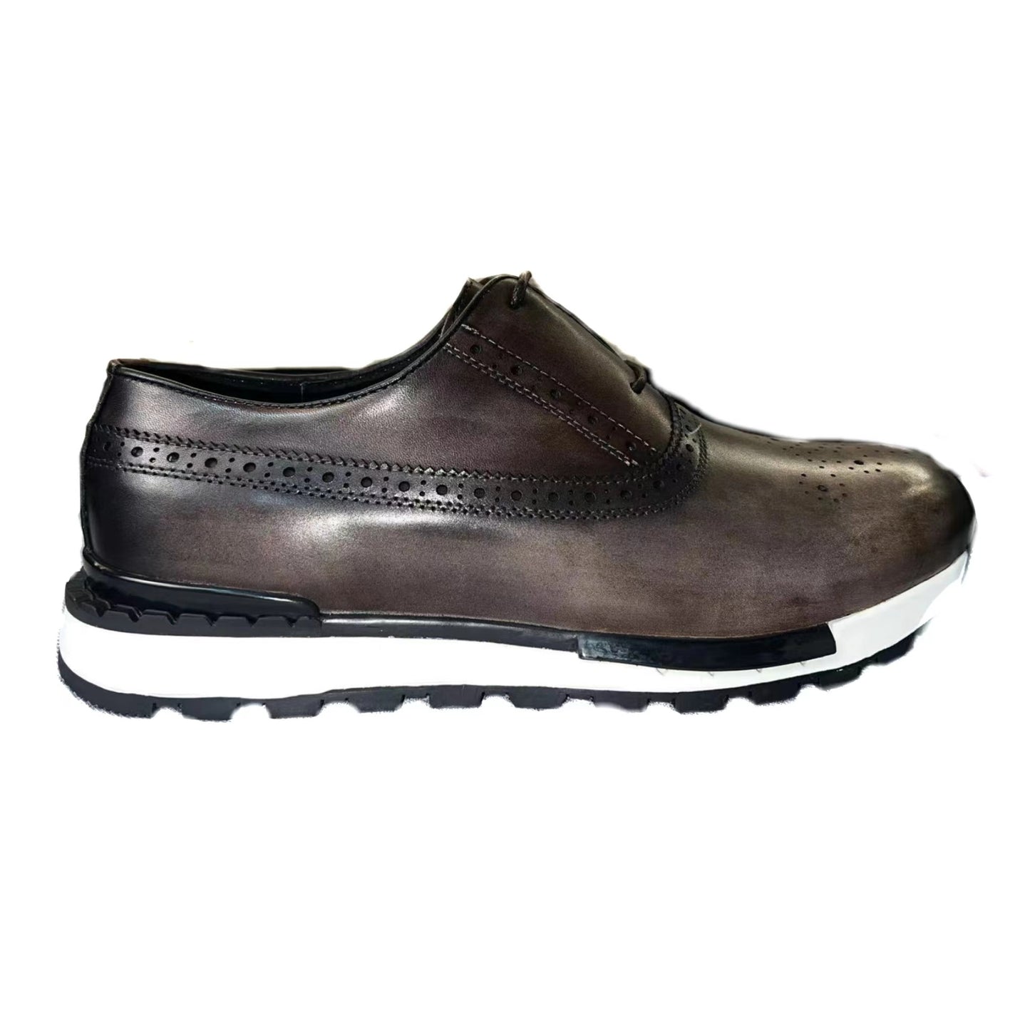 Men's Retro Fashion Genuine England Style Pumps Casual Shoes