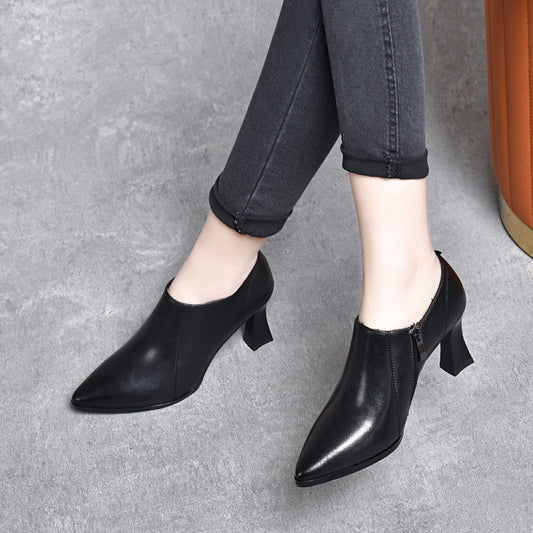 Women's Pumps Spring Deep Mouth British Style Women's Shoes