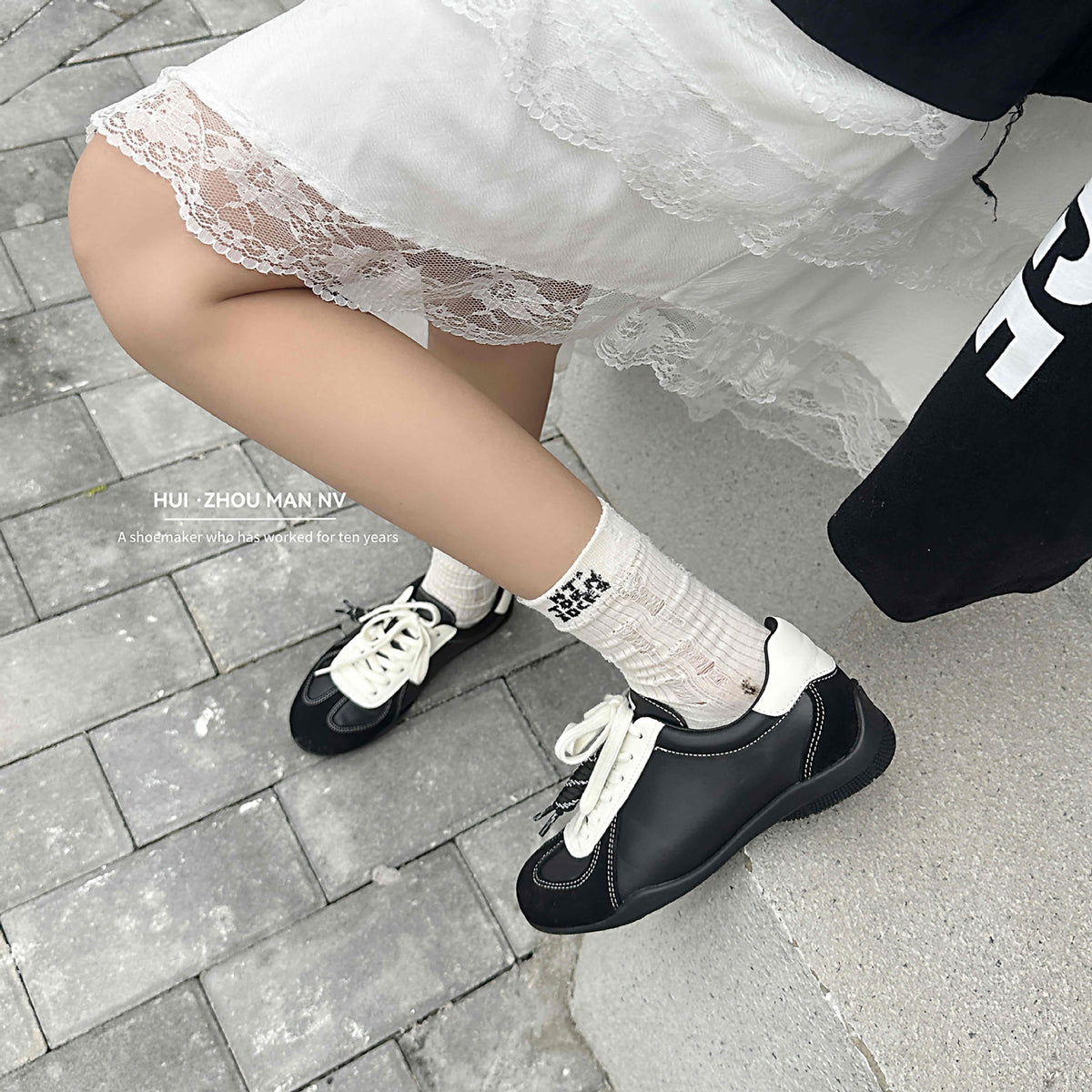 Women's Training Lace Up Color Matching Cortez Sneakers