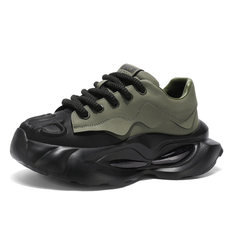 Men's Dad Air Cushion Platform Height Increasing Sneakers