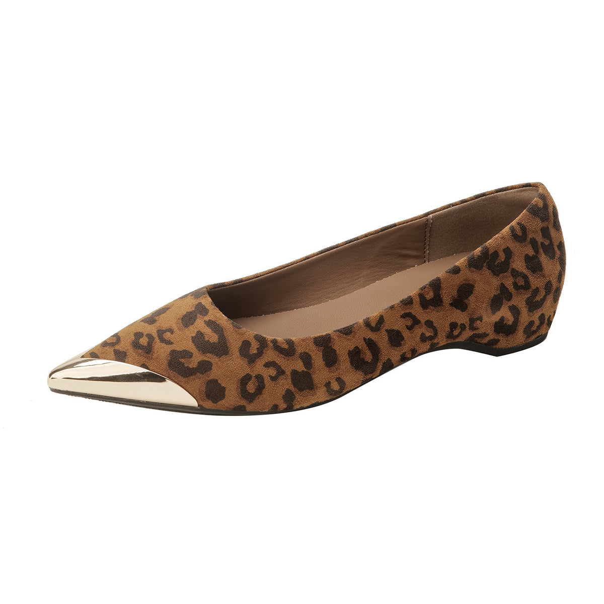 Women's Pointed High Autumn Leopard Print Design Sense Temperament Wild Low Heels