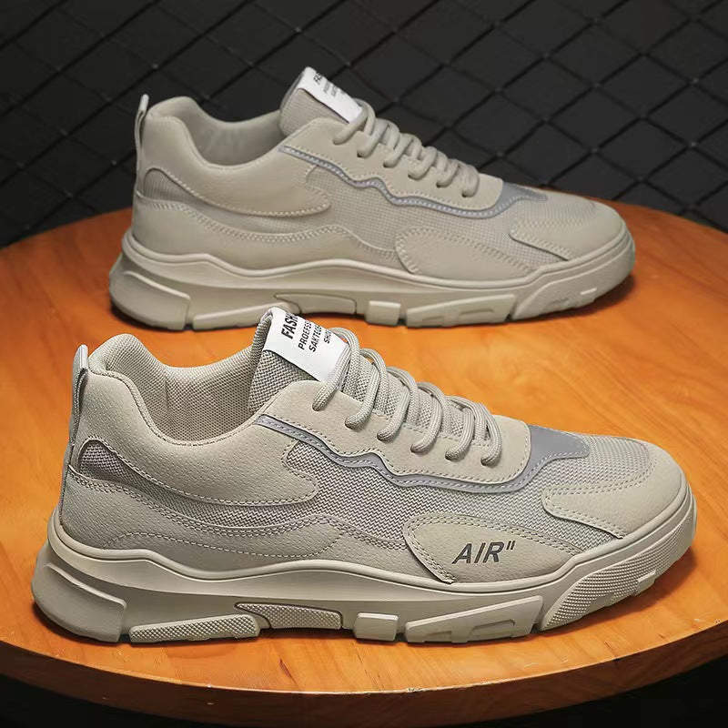 Men's Korean Style Trendy Sports Breathable Mesh Sneakers