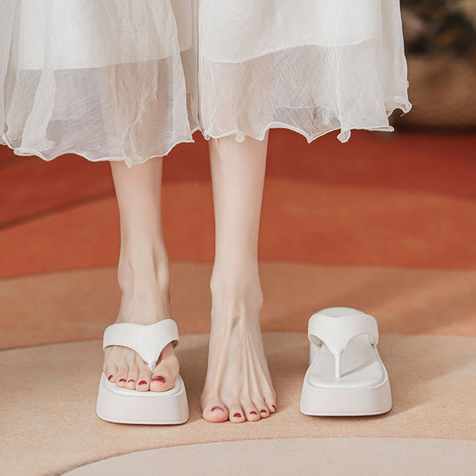 Beach High-grade Female Summer Platform Fashion Slippers