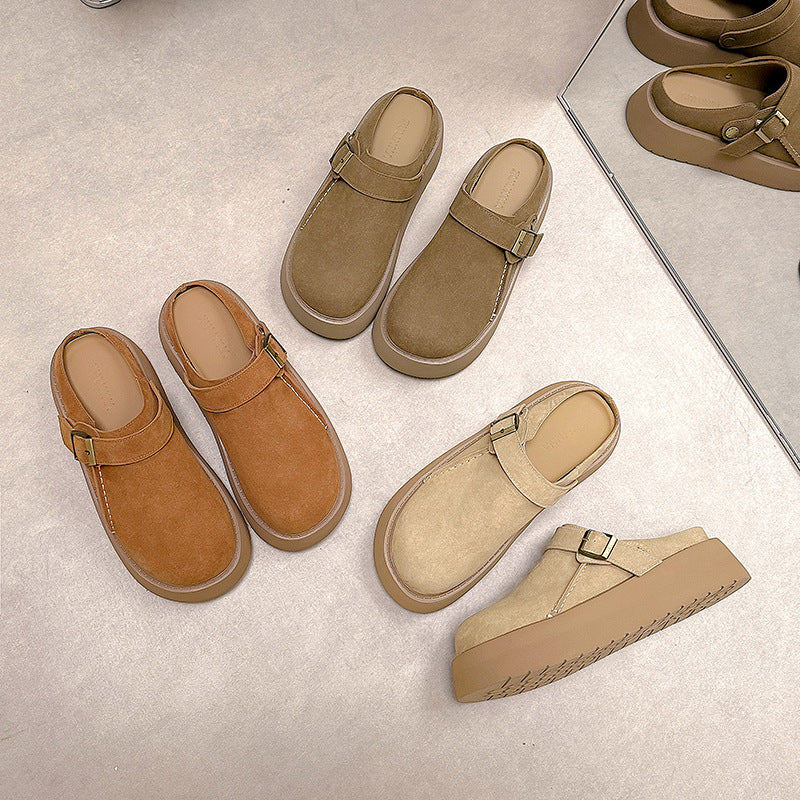 Women's Thick-soled For Stylish Height Increasing Slimming Casual Shoes