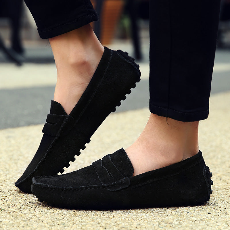 Outdoor Sports Plus Size Standard Code Leather Shoes