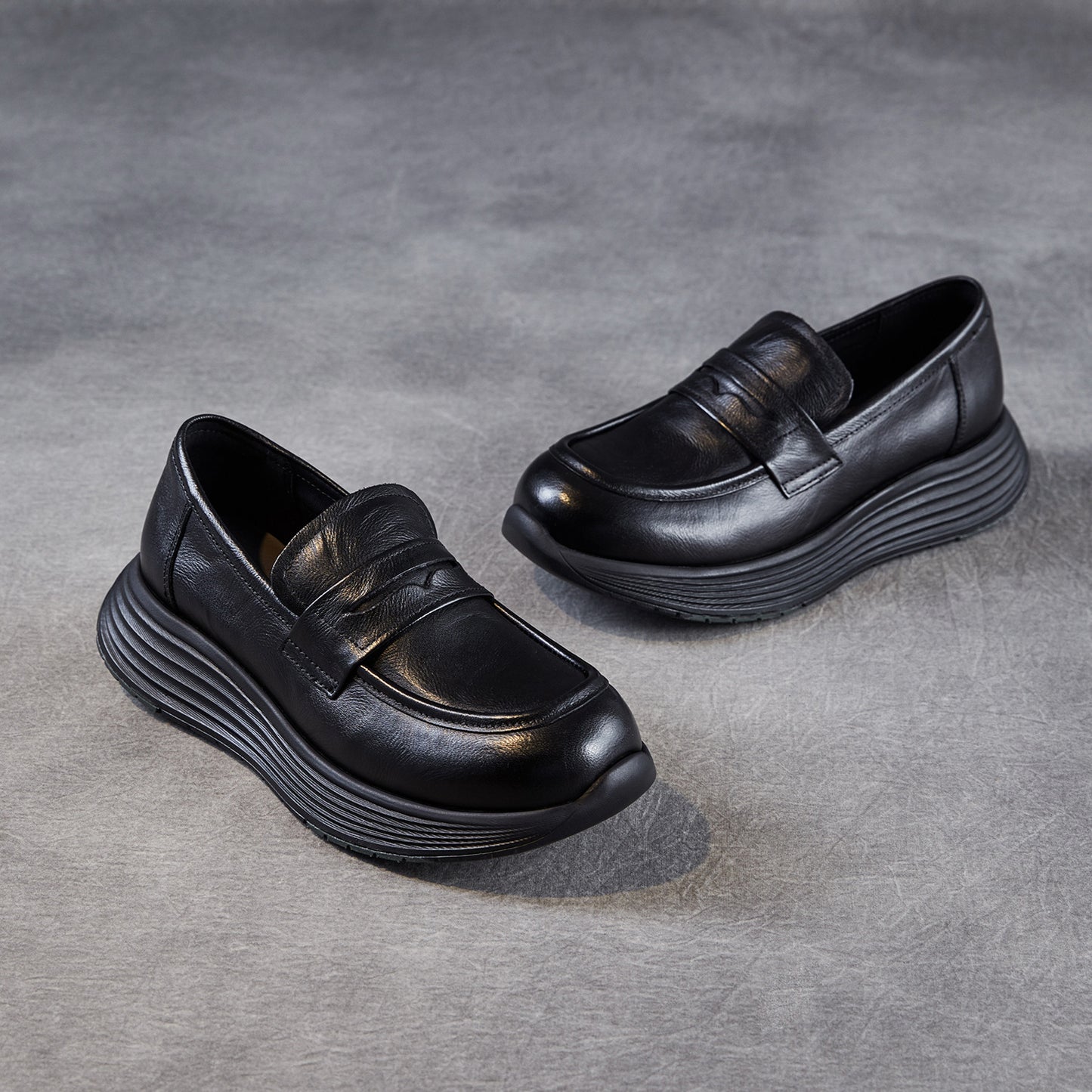 Women's One Pedal Mild Luxury Retro Small Autumn Loafers
