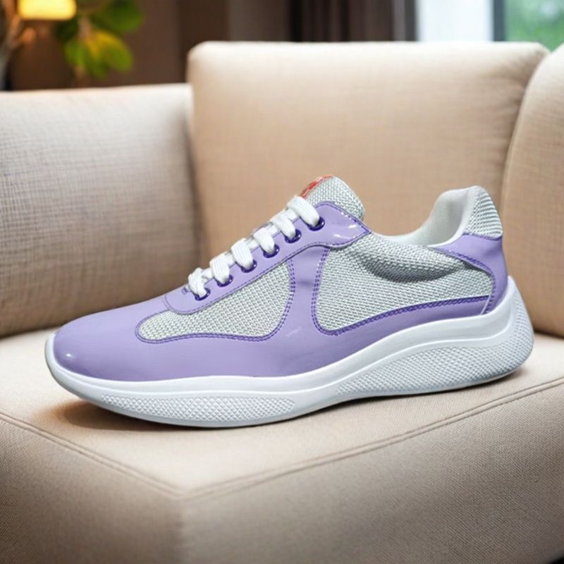 Men's P Home Shiny Patent Fashion Exercise Board Breathable White Men's Casual Shoes