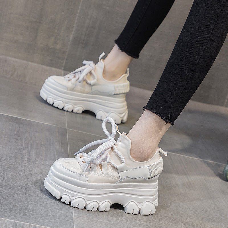 Women's Live Broadcast Muffin Platform Dad Fashion Sneakers