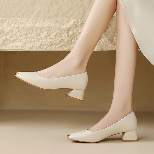 Women's Low-cut Pumps Chic Small Lazy Loafers