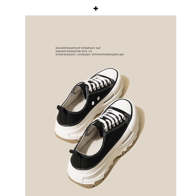 Increasing Big Head Leisure Platform Sports Casual Shoes