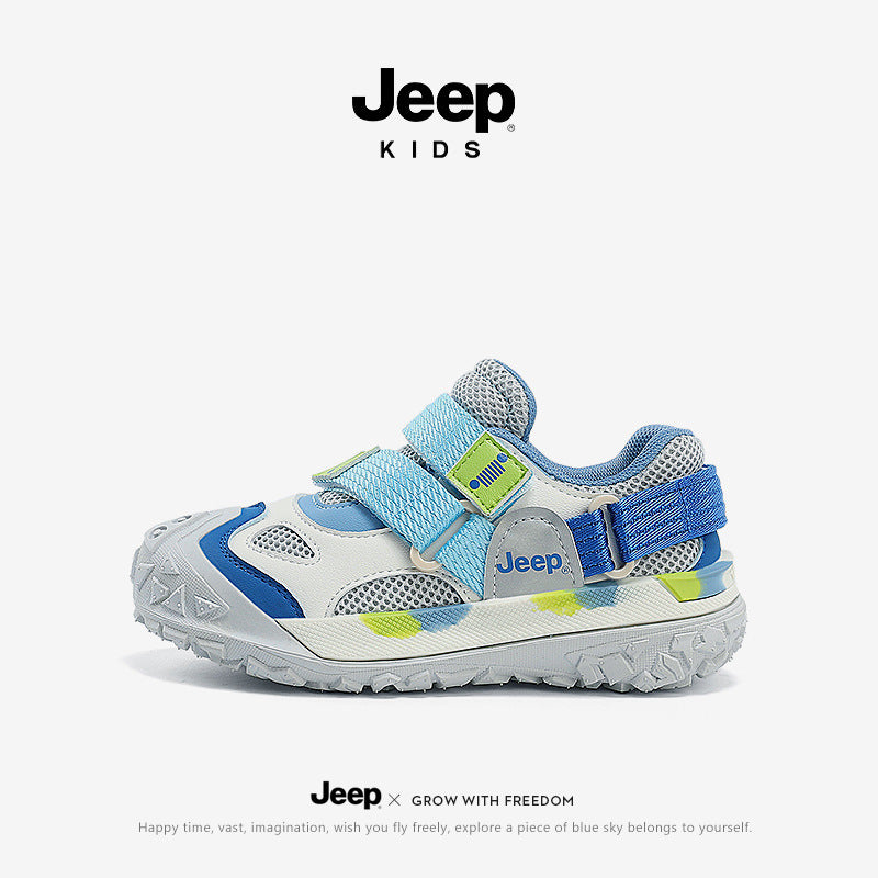 Children's Boys Summer Lightweight Breathable Running Soft Kid's Sneakers