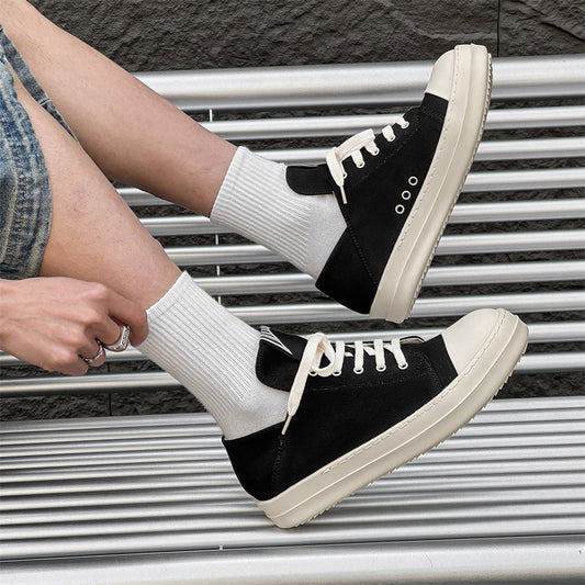 Men's Cloth Surface Board Sports Raise The Sneakers