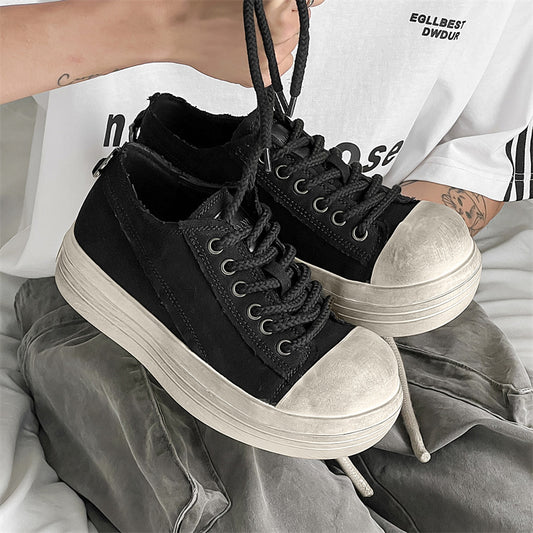 Head Thick Sole Height Increasing Mickey Sneakers