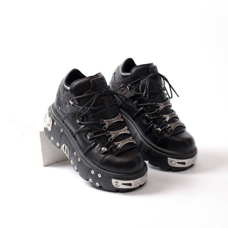 Women's Size Dad Platform Russian Heavy Metal Women's Shoes