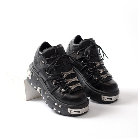 Women's Size Dad Platform Russian Heavy Metal Women's Shoes
