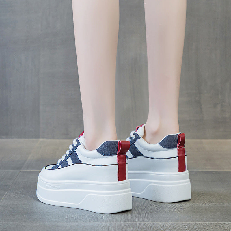 Dress Sweet Mesh Surface White Board Women's Casual Shoes
