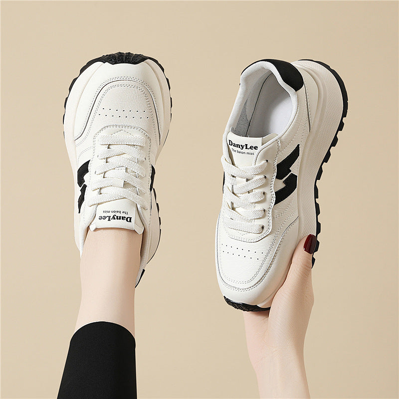 Women's Thick-soled Spring Fashion Soft Bottom Simple Sneakers