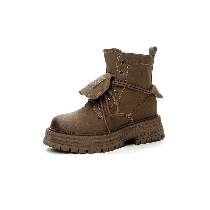 Women's Simple Versatile Booties Tourist Mountaineering Small Women's Casual Shoes