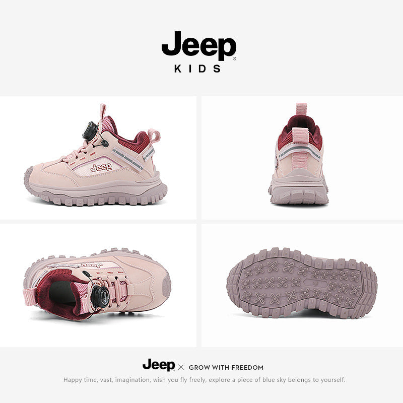 Children's Popular Slip-on Boys Running Waterproof Kid's Sneakers